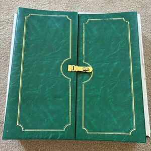 Vintage Photo Memory Book Holds 3” x 5” Photos New In Box
